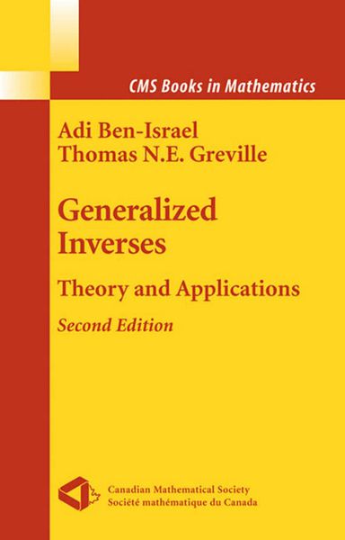 Produktbild: Generalized Inverses