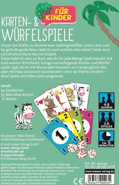 Karten- und Würfelspiele für Kinder (Spielesammlung)