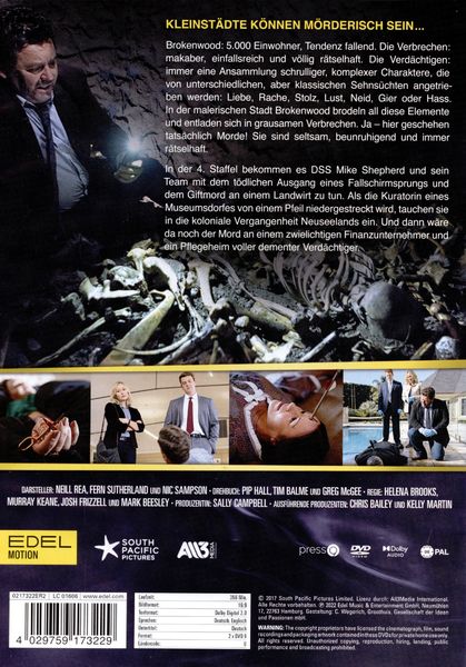 Produktbild: Brokenwood - Mord in Neuseeland - Staffel 4 [2 DVDs]
