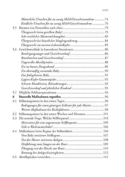 Produktbild: Gewichtsverlauf und Stillen