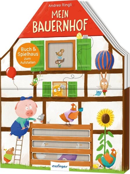 Produktbild: Buch & Spielhaus zum Aufstellen: Mein Bauernhof