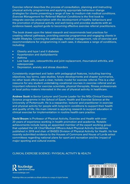Produktbild: Exercise Management for Referred Medical Conditions