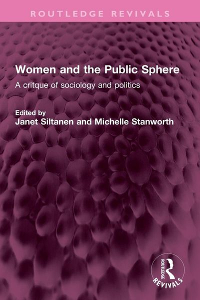 Produktbild: Women and the Public Sphere