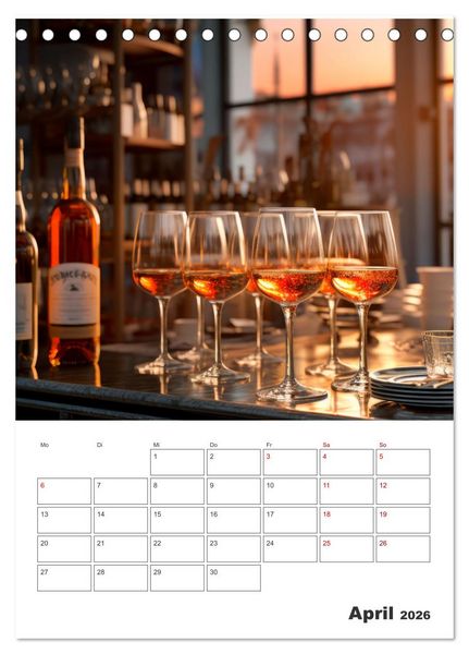Produktbild: Bar- und Lounge-Atmosph&auml;re (Tischkalender 2026 DIN A5 hoch), CALVENDO Monatskalender