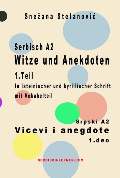 Produktbild: Serbisch A2 Witze und Anekdoten 1.Teil / Srpski A2 Vicevi i anegdote 1.deo