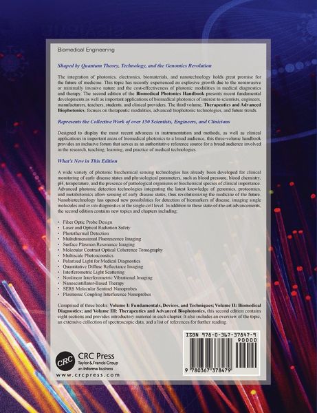 Produktbild: Biomedical Photonics Handbook