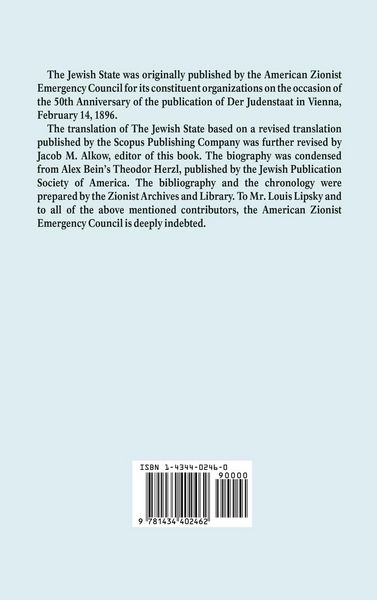 Produktbild: The Jewish State
