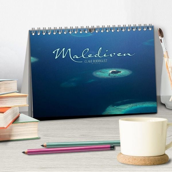 Produktbild: Malediven - Das Paradies im Indischen Ozean I (Tischkalender 2027 DIN A5 quer), CALVENDO Monatskalender
