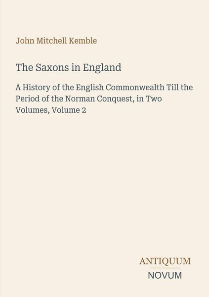 Produktbild: The Saxons in England