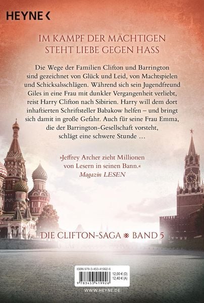 Produktbild: Die Wege der Macht / Clifton-Saga Band 5