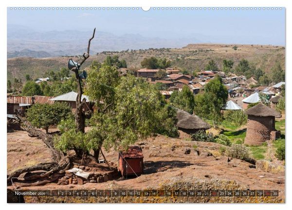 Produktbild: &Auml;thiopien, urspr&uuml;ngliches Afrika (Wandkalender 2026 DIN A2 quer), CALVENDO Monatskalender