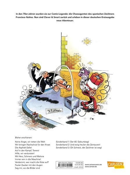 Produktbild: Clever und Smart Sonderband 3: Oh Schreck, der Zeichner ist weg!