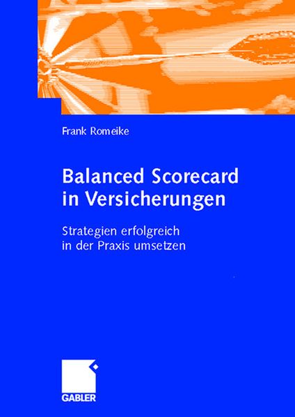 Produktbild: Balanced Scorecard in Versicherungen
