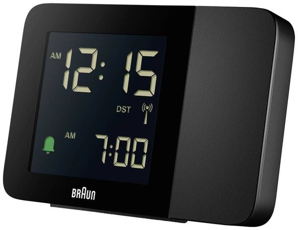 Produktbild: Braun BC15B-DCF Funk Wecker Schwarz