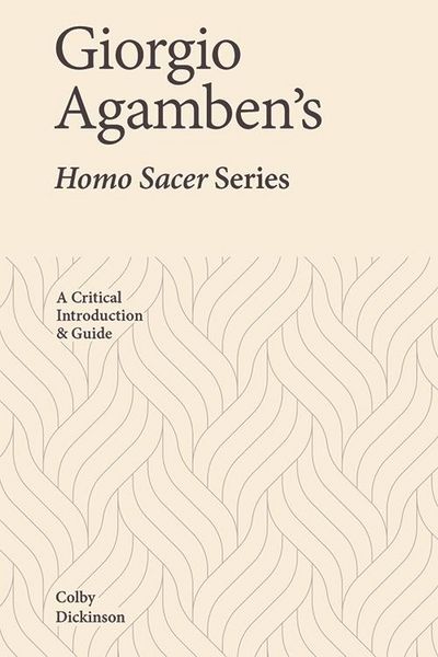 Produktbild: Giorgio Agamben's Homo Sacer Series