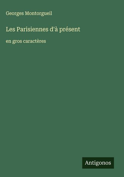 Produktbild: Les Parisiennes d'&agrave; pr&eacute;sent