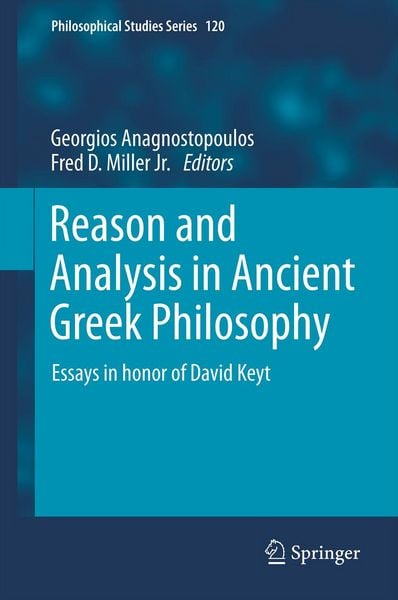Produktbild: Reason and Analysis in Ancient Greek Philosophy