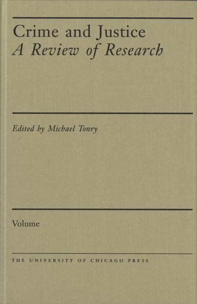 Produktbild: Crime and Justice, Volume 44
