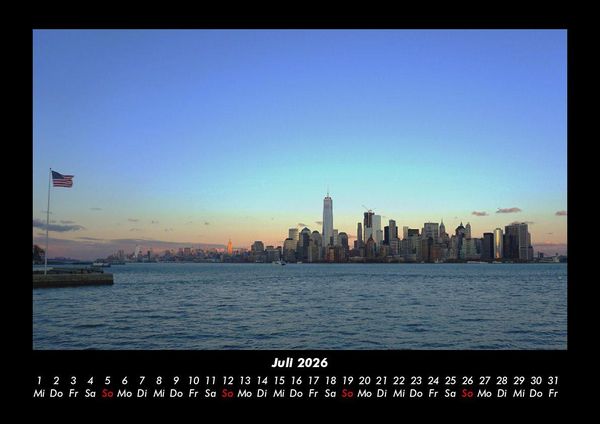 Produktbild: New York 2026 Fotokalender DIN A3
