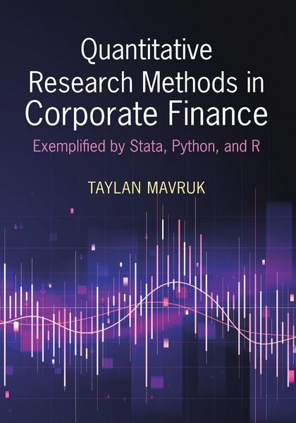 Produktbild: Quantitative Research Methods in Corporate Finance