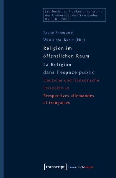 Produktbild: Religion im &ouml;ffentlichen Raum / La Religion dans l'espace public