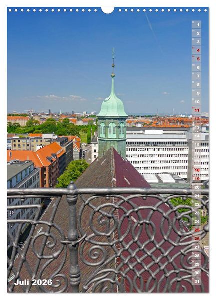 Produktbild: Kopenhagen. Skandinavische Sch&ouml;ne (Wandkalender 2026 DIN A3 hoch), CALVENDO Monatskalender