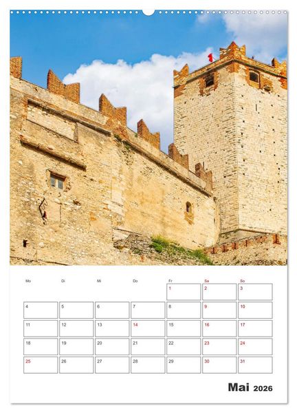 Produktbild: Malcesine am Gardasee - Impressionen (Wandkalender 2026 DIN A2 hoch), CALVENDO Monatskalender