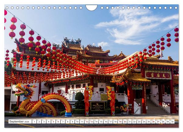 Produktbild: Kuala Lumpur einfach liebenswert (Wandkalender 2026 DIN A4 quer), CALVENDO Monatskalender