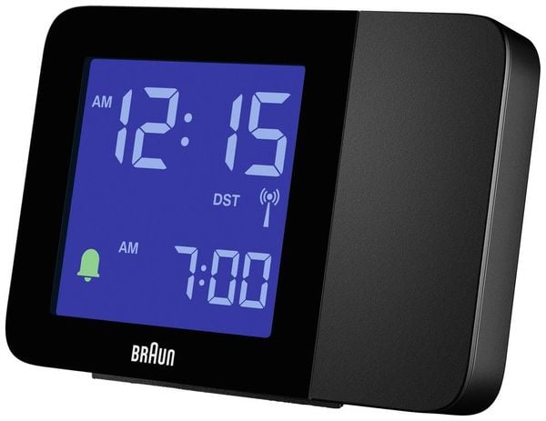 Produktbild: Braun BC15B-DCF Funk Wecker Schwarz