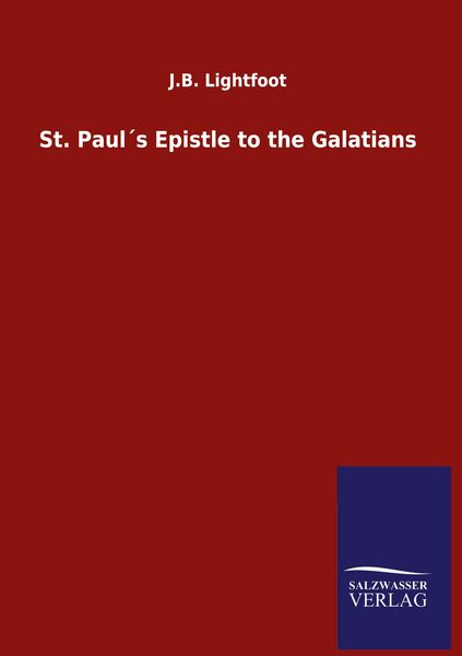 Produktbild: St. Paul&acute;s Epistle to the Galatians