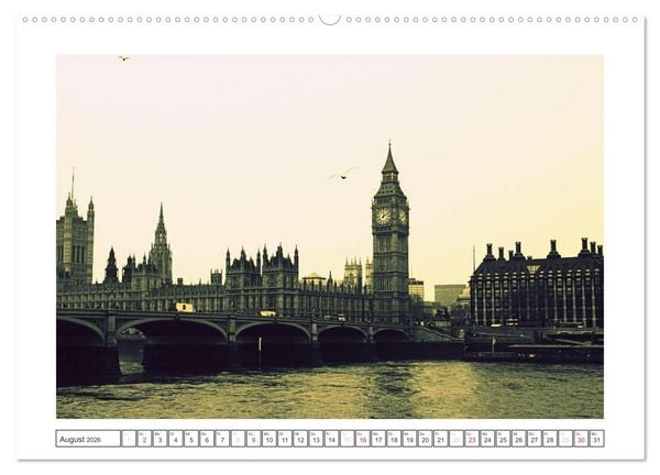 Produktbild: Neues Outfit - LONDON (hochwertiger Premium Wandkalender 2026 DIN A2 quer), Kunstdruck in Hochglanz