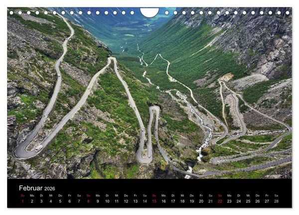Produktbild: Atemberaubendes Norwegen (Wandkalender 2026 DIN A4 quer), CALVENDO Monatskalender