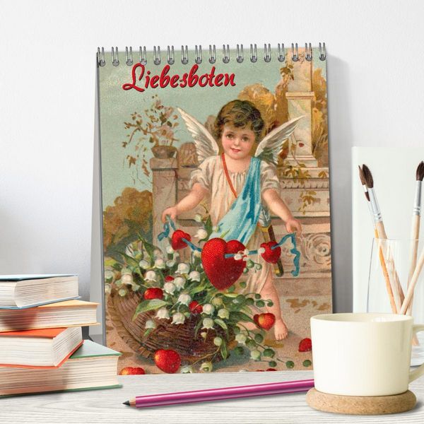 Produktbild: Liebesboten (Tischkalender 2026 DIN A5 hoch), CALVENDO Monatskalender