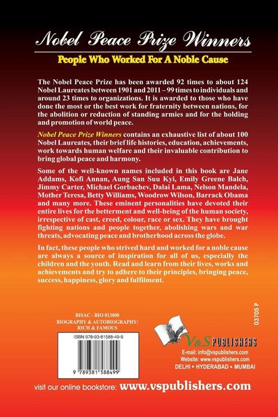 Produktbild: Nobel Peace Prize Winners