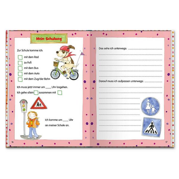 Produktbild: Scout - Mein erster Schultag Erinnerungsalbum (M&auml;dchen)