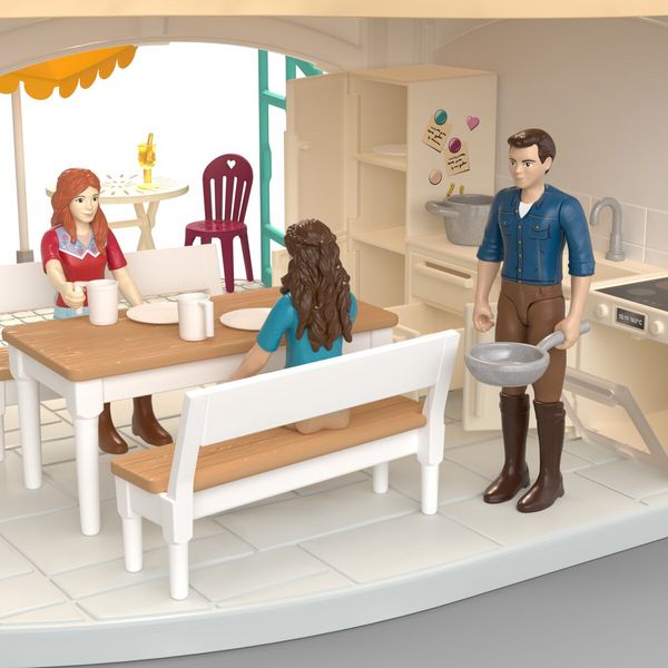 Produktbild: schleich&reg; 42785 Lakeside Villa & Paddock, Reiterhof