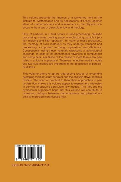 Produktbild: Particulate Flows