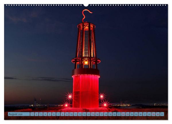 Produktbild: RUHRPOTT LICHTER (hochwertiger Premium Wandkalender 2026 DIN A2 quer), Kunstdruck in Hochglanz