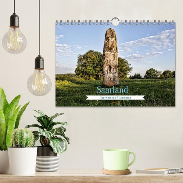 Produktbild: Saarland Impressionen & Ansichten (Wandkalender 2027 DIN A4 quer), CALVENDO Monatskalender
