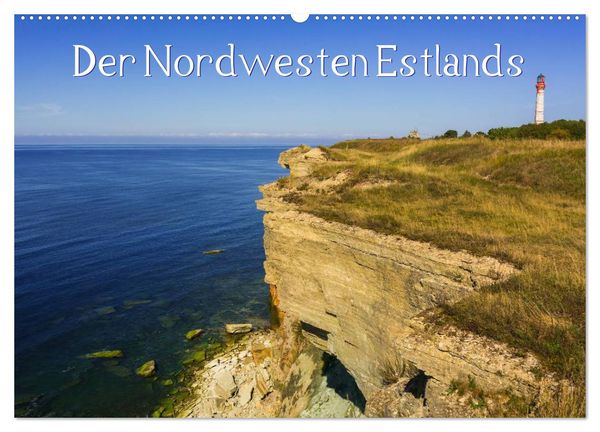 Der Nordwesten Estlands (Wandkalender 2024 DIN A2 quer), CALVENDO Monatskalender