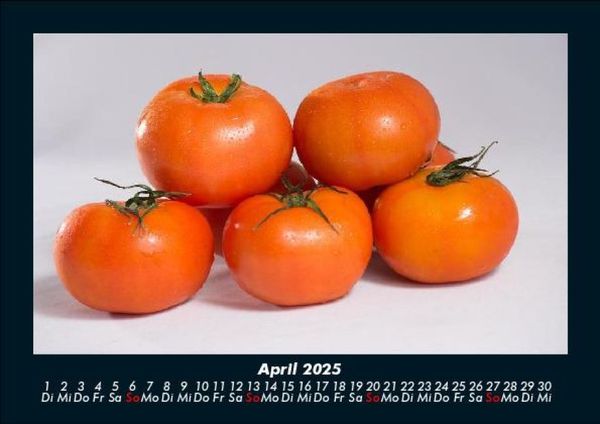 Produktbild: Gem&uuml;sekalender 2025 Fotokalender DIN A5
