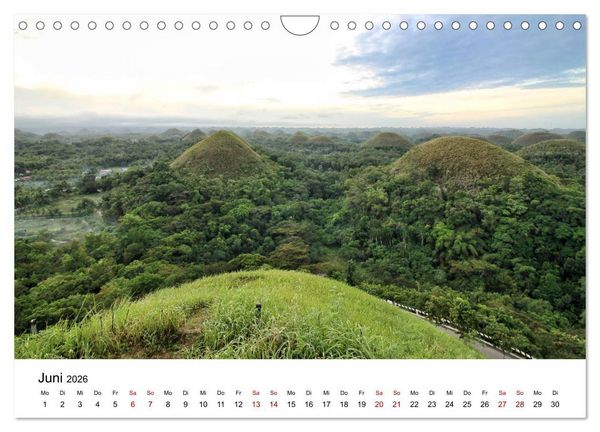 Produktbild: Philippinen - Faszinierende Inselwelten (Wandkalender 2026 DIN A4 quer), CALVENDO Monatskalender
