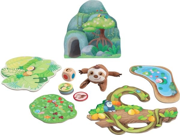 Produktbild: HABA - Meine ersten Spiele - Faultier, komm mit!