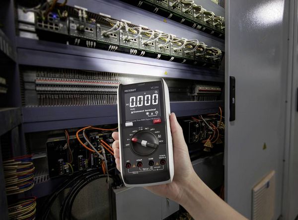 Produktbild: VOLTCRAFT VC292 Hand-Multimeter digital True RMS LoZ CAT III 600V Anzeige (Counts): 6000