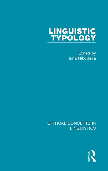 Produktbild: Linguistic Typology