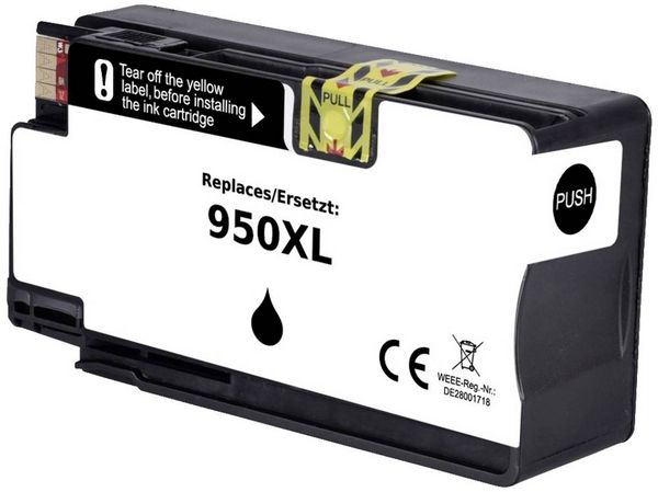 Produktbild: Renkforce Druckerpatrone ersetzt HP 950XL, CN045AE Kompatibel Schwarz RF-5706056