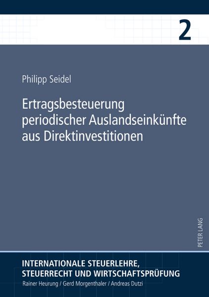 Produktbild: Ertragsbesteuerung periodischer Auslandseinkuenfte aus Direktinvestitionen