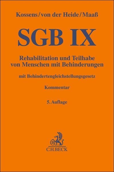 Sgb Ix, Gebundene Ausgabe von , C.H. Beck, 978-3-406-71436-8