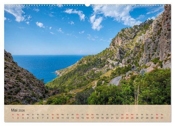 Produktbild: Mallorca - Perle des Mittelmeers (hochwertiger Premium Wandkalender 2026 DIN A2 quer), Kunstdruck in Hochglanz