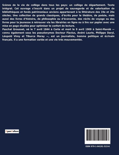 Produktbild: M&eacute;moires d'un coll&eacute;gien